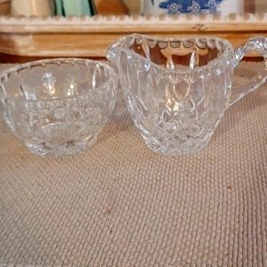 Vintage Sugar And Creamer Set